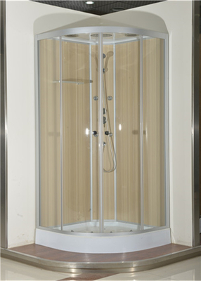 Buồng tắm có khay acrylic trắng 900 * 900 * 2150cm bằng nhôm silive