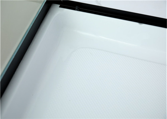 Buồng tắm Trắng Acrylic ABS Khay 1600 * 1200 * 2150mm nhôm trắng