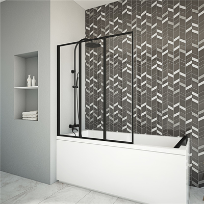 1200X1400mm Vách tắm kính chuyên nghiệp, Vách tắm có màn hình