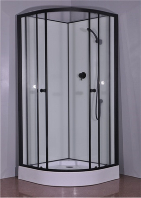 Cabin tắm kính cường lực khung hợp kim nhôm màu đen 900 * 900 * 2150mm