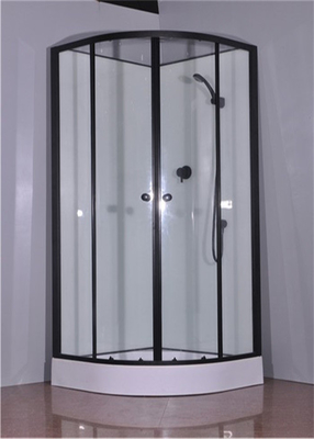 Cabin tắm kính cường lực khung hợp kim nhôm màu đen 900 * 900 * 2150mm