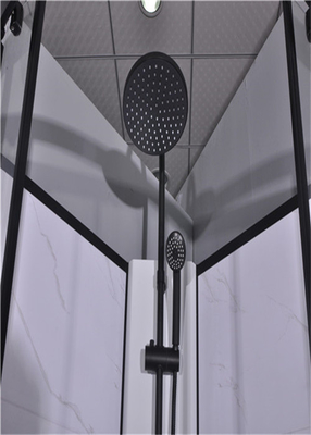 Buồng tắm trong phòng tắm, Bộ vòi hoa sen 850 X 850 X 2250 mm Nhôm đen