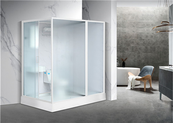 Buồng tắm vòi hoa sen Khay nhựa acrylic màu trắng1900 * 1200 * 2150mm mặt nhôm trắng mở